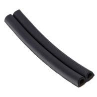 Uszczelka PROFIL  D  9x7,4mm czarna 100m DIAMANTO