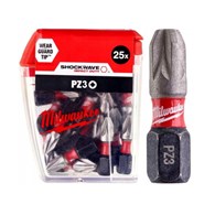 MILWAUKEE BIT SHOCKWAVE CD PZ 3/25mm (25szt.)