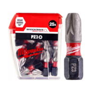 MILWAUKEE BIT SHOCKWAVE CD PZ 3/25mm (25szt.)