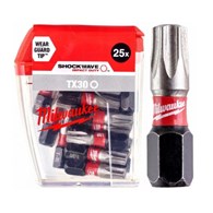 MILWAUKEE BIT SHOCKWAVE CD TX 30/25mm (25szt.)