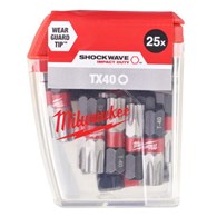 MILWAUKEE BIT SHOCKWAVE CD TX 40/25mm (25szt.)