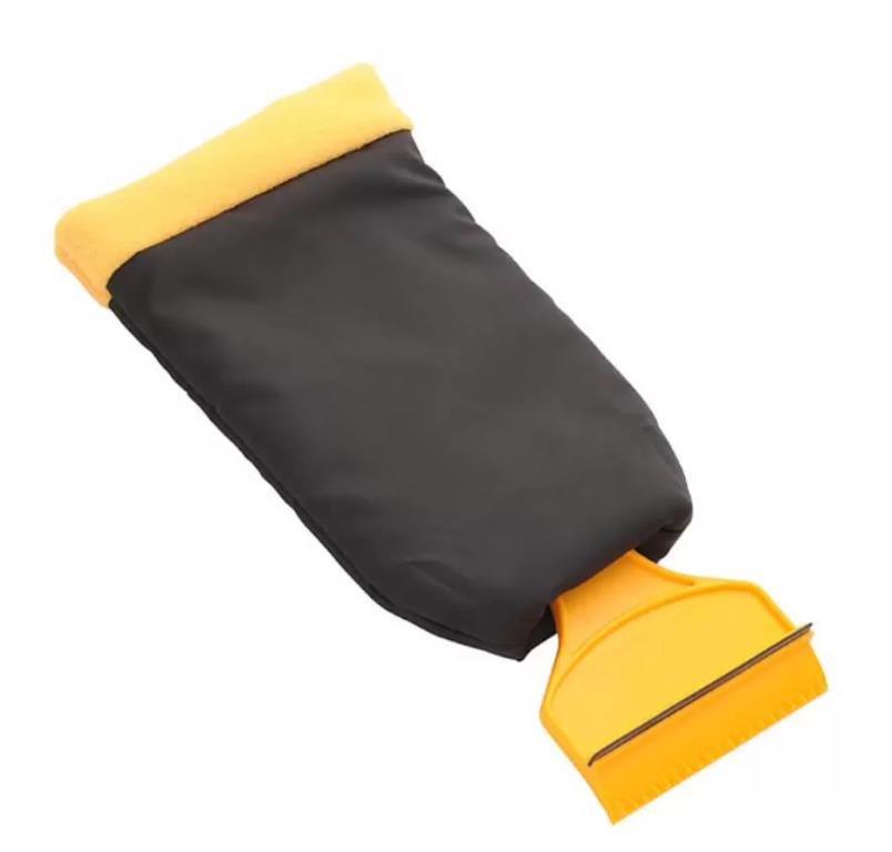 Skrobaczka do szyb samochodowych z rękawicą