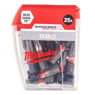 MILWAUKEE BIT SHOCKWAVE CD TX 25/25mm (25szt.)