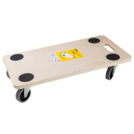 Platforma transportowa 575 x 300 x 115 mm udźwig 200 kg prostokątna DREL