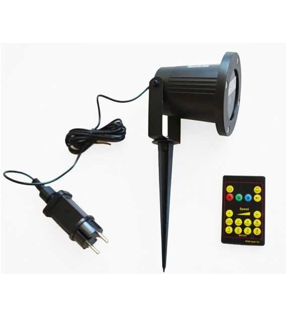 Projektor LED czerwony i zielony laser VO1840