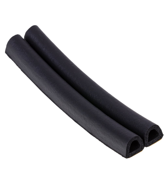 Uszczelka PROFIL ''D'' 12x10mm czarna 50m DIAMANTO