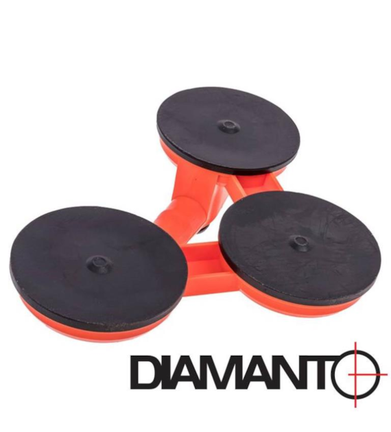 Uchwyt - przyssawka do szyb 3x12 DIAMANTO