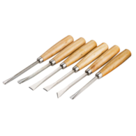 Dłuta rzeźbiarskie do drewna 6 szt