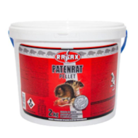Trutka - granulat na gryzonie (myszy i szczury) Patenrat pellet 2kg RAPAX