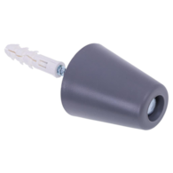 Odbój drzwiowy gumowy MAX SZARY