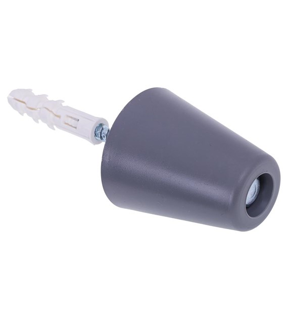 Odbój drzwiowy gumowy MAX SZARY