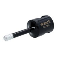 WAART Otwornica z nasypem diamentowym 6 mm M14 - diament lutowany
