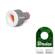 WHITE LINE Przyłącze na kran 3/4' - 1/2