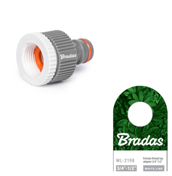WHITE LINE Przyłącze na kran 3/4' - 1/2 