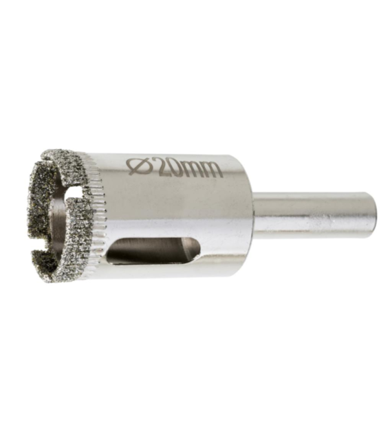 Otwornica z nasypem diamentowym 20mm diament galwanizowany