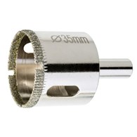 Otwornica z nasypem diamentowym 35mm diament galwanizowany