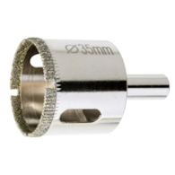 Otwornica z nasypem diamentowym 35mm diament galwanizowany
