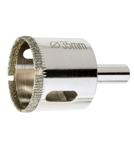 Otwornica z nasypem diamentowym 35mm diament galwanizowany