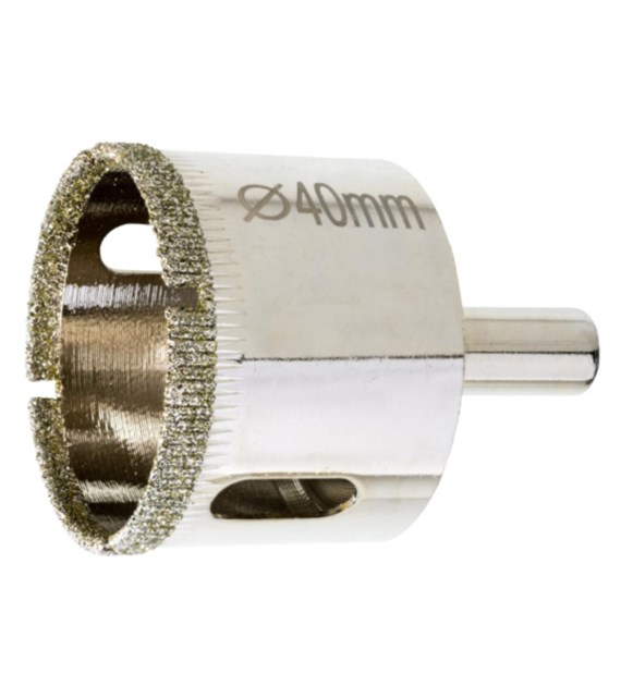 Otwornica z nasypem diamentowym 40mm diament galwanizowany