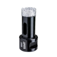 JUFISTO Otwornica z nasypem diamentowym 20 mm M14 - diament lutowany