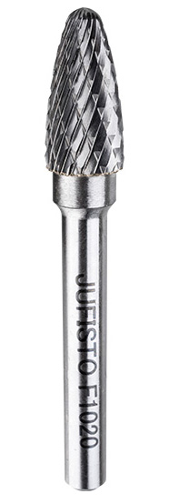 WAART Frez trzpieniowy do metalu pilnik wykonany z węglika typ F1225