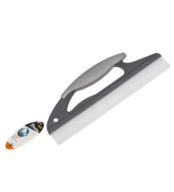 Ściągaczka do mycia szyb 12''- silikonowa z uchwytem