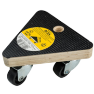 Platforma transportowa 130 x 130 x 130 mm udźwig 100 kg trójkątna laminowana DREL