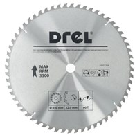 Piła tarczowa DREL CV do drewna ze spiekiem 450 x 30 mm 60T