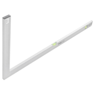 Kątownica ze wskaźnikiem pion-poziom 50/100cm DIAMANTO
