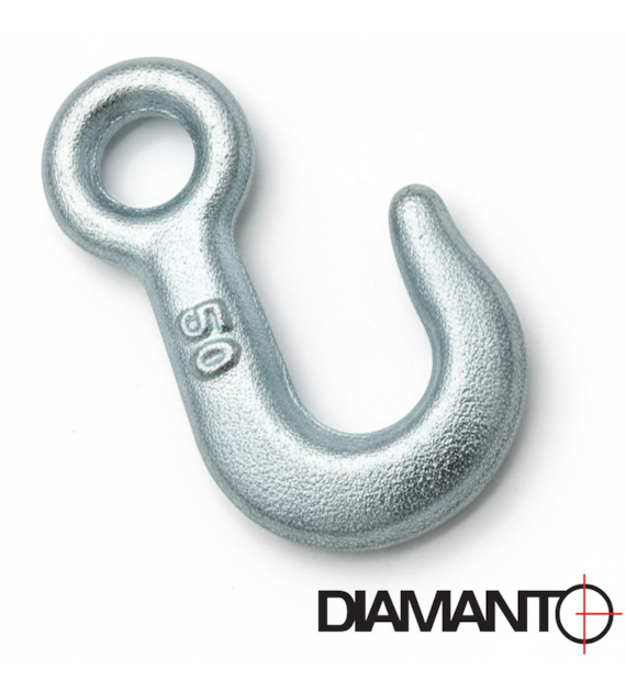 Hak linowy zwykły 50mm DIAMANTO