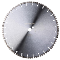 JUFISTO Tarcza diamentowa 400 x 25,4 mm ostrze KU spawana laserowo do twardych materiałów
