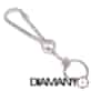 Spinacz z okrętką 90mm DIAMANTO