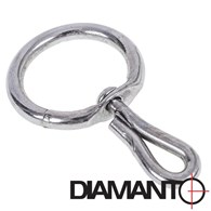 Okrętka zgrzewana 6mm ocynk DIAMANTO