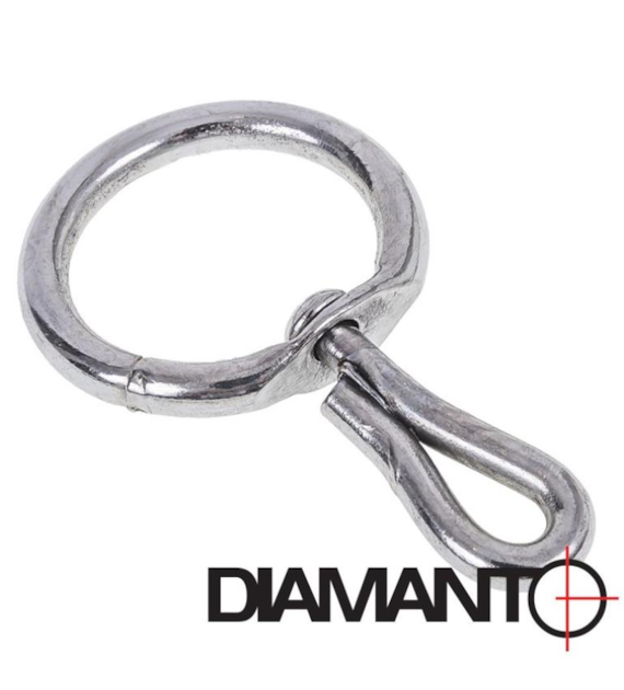 Okrętka zgrzewana 6mm ocynk DIAMANTO