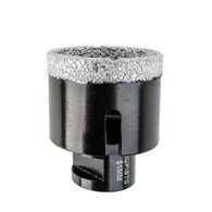 JUFISTO Otwornica z nasypem diamentowym 51 mm M14 - diament lutowany