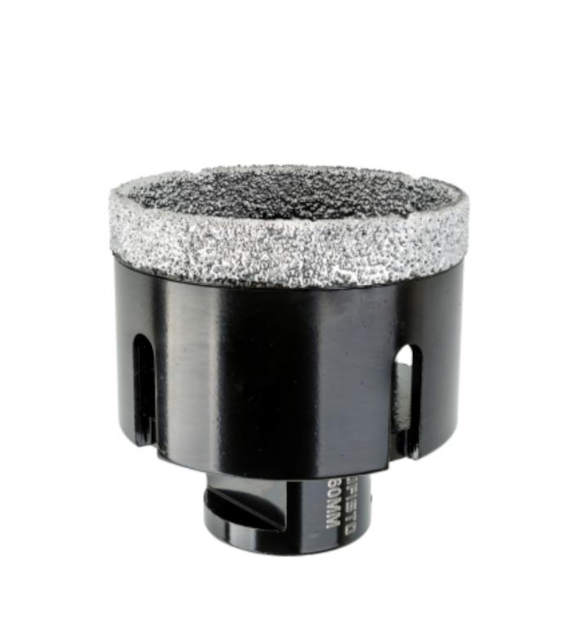 JUFISTO Otwornica z nasypem diamentowym 60 mm M14 - diament lutowany