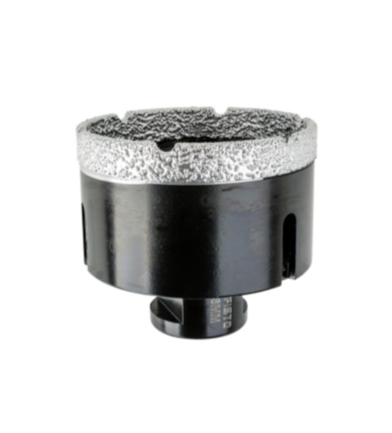 JUFISTO Otwornica z nasypem diamentowym 68 mm M14 - diament lutowany