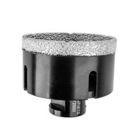 JUFISTO Otwornica z nasypem diamentowym 72 mm M14 - diament lutowany