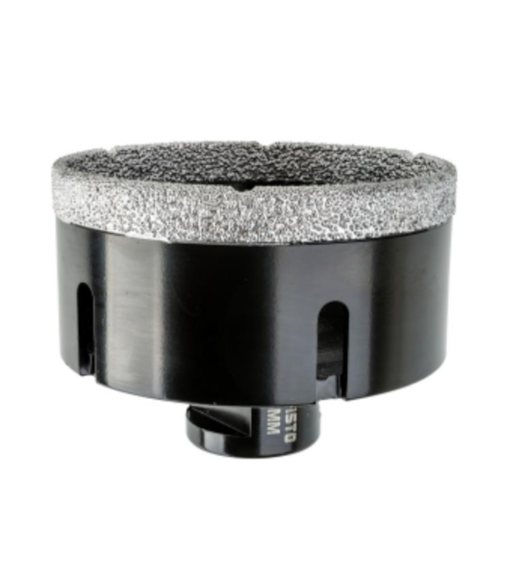 JUFISTO Otwornica z nasypem diamentowym 83 mm M14 - diament lutowany