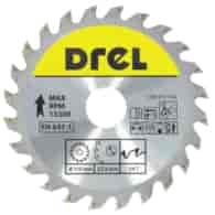 Piła tarczowa DREL CV do drewna ze spiekiem 115 x 22,2 mm 24T