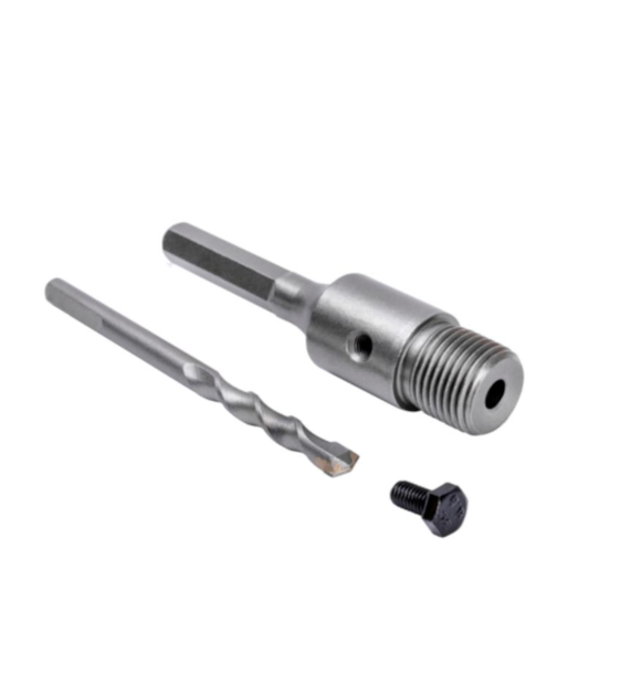 Adapter z wiertłem prowadzącym HEX 350 mm