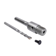 Adapter z wiertłem prowadzącym HEX 450 mm