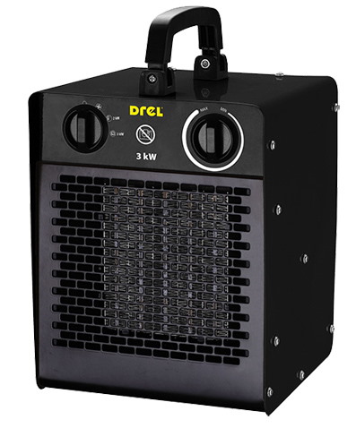 Nagrzewnica elektryczna 3 kW bez regulacji kąta nachylenia DREL