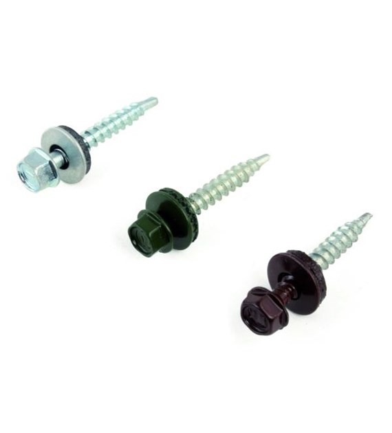 Wkręt FARMER 4,8x70DR 8017-brązowy  200szt.