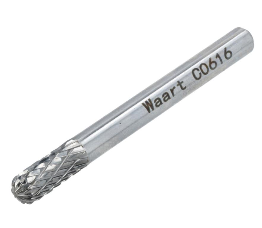 WAART Frez trzpieniowy do metalu pilnik wykonany z węglika typ C0616