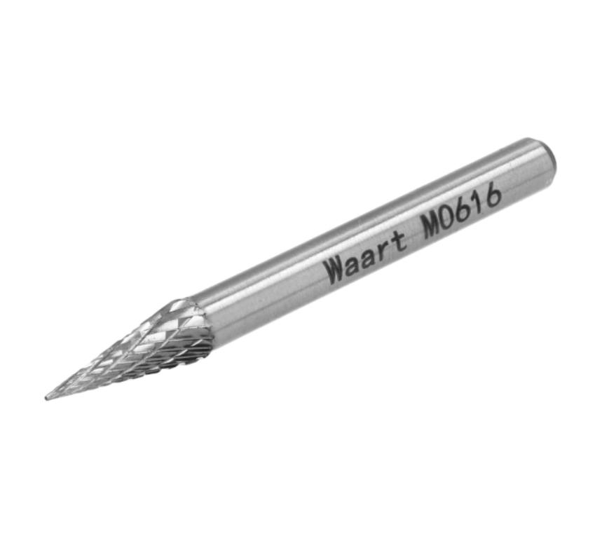 WAART Frez trzpieniowy do metalu pilnik wykonany z węglika typ M0616