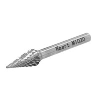 WAART Frez trzpieniowy do metalu pilnik wykonany z węglika typ M1020
