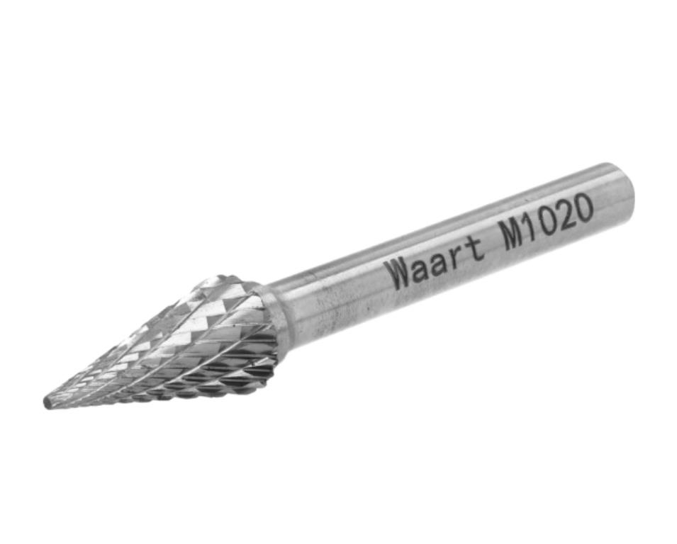 WAART Frez trzpieniowy do metalu pilnik wykonany z węglika typ M1020