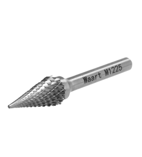 WAART Frez trzpieniowy do metalu pilnik wykonany z węglika typ M1225