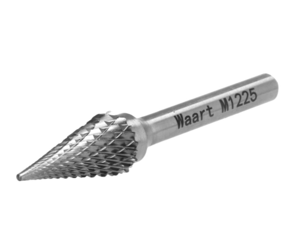 WAART Frez trzpieniowy do metalu pilnik wykonany z węglika typ M1225